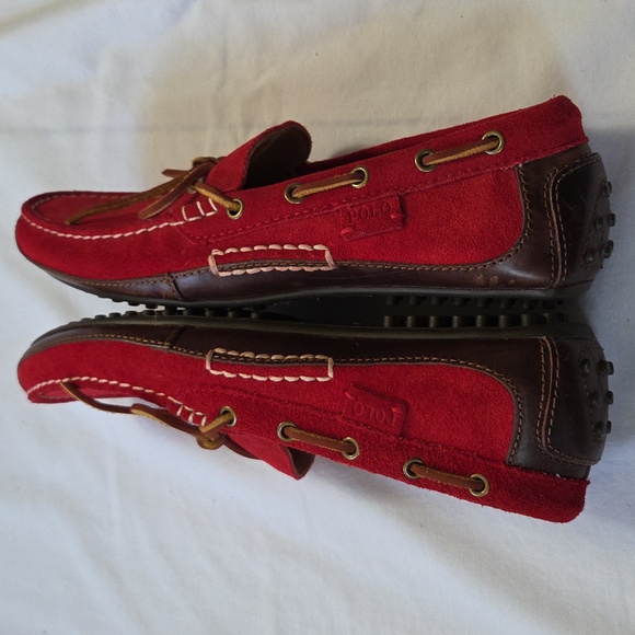Polo Ralph Lauren Suede Leather Wyndings Slip-On-Driving loafers main image 12